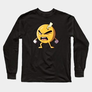 Angry Emoji! Long Sleeve T-Shirt